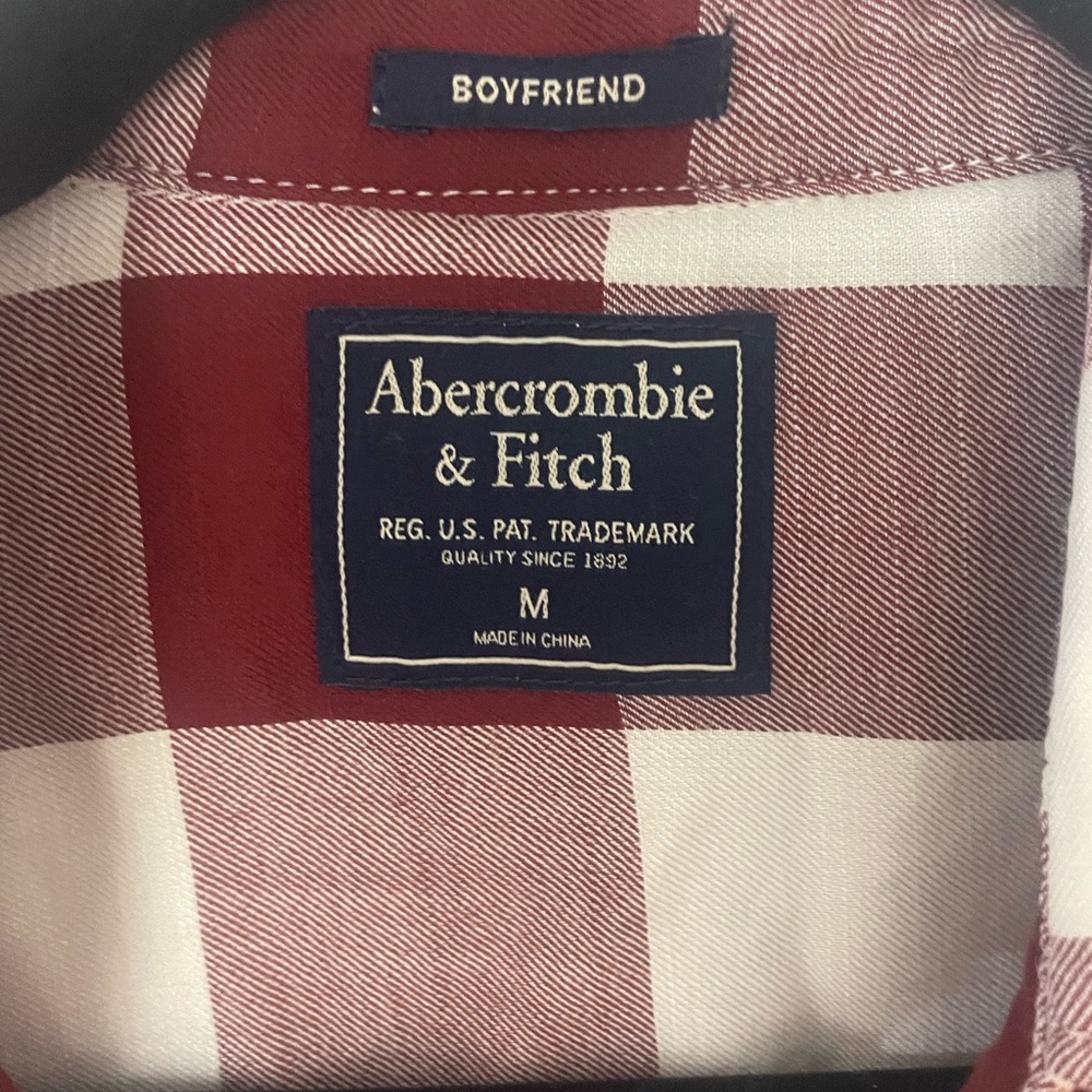 Abercrombie & Fitch Boyfriend Plaid Blouse - Picture 4 of 6